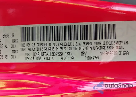 2018 Jeep Wrangler Jk Unlimited Sahara 4X4 from USA, damaged, VIN 1C4BJWEGXJL937520